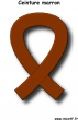 ceinture marron