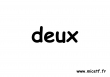 nombre deux s