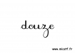 nombre douze c