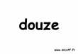 nombre douze s