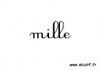 nombre mille c