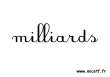 nombre milliards c
