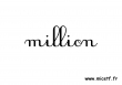 nombre million c