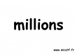nombre millions s