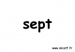 nombre sept s