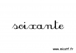 nombre soixante c