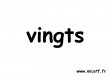nombre vingts s